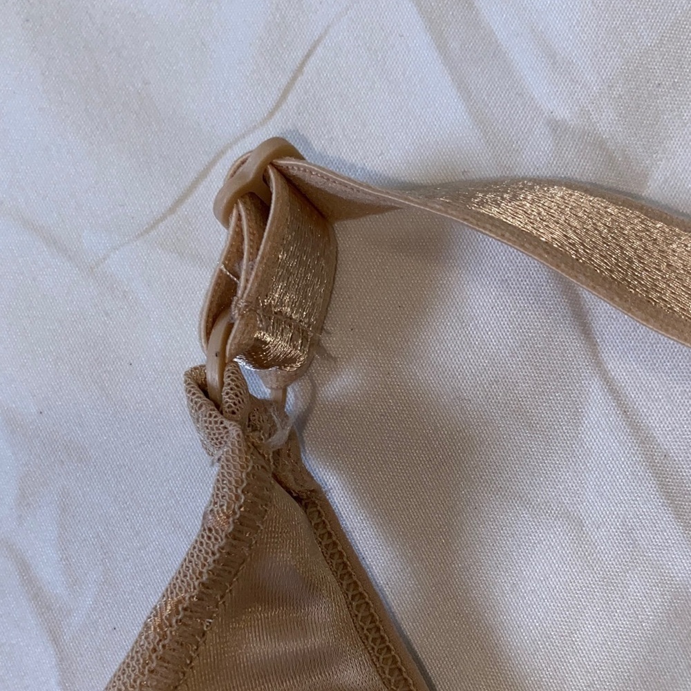 Bali Light Brown Lace Accent Bra - Picture 13 of 15